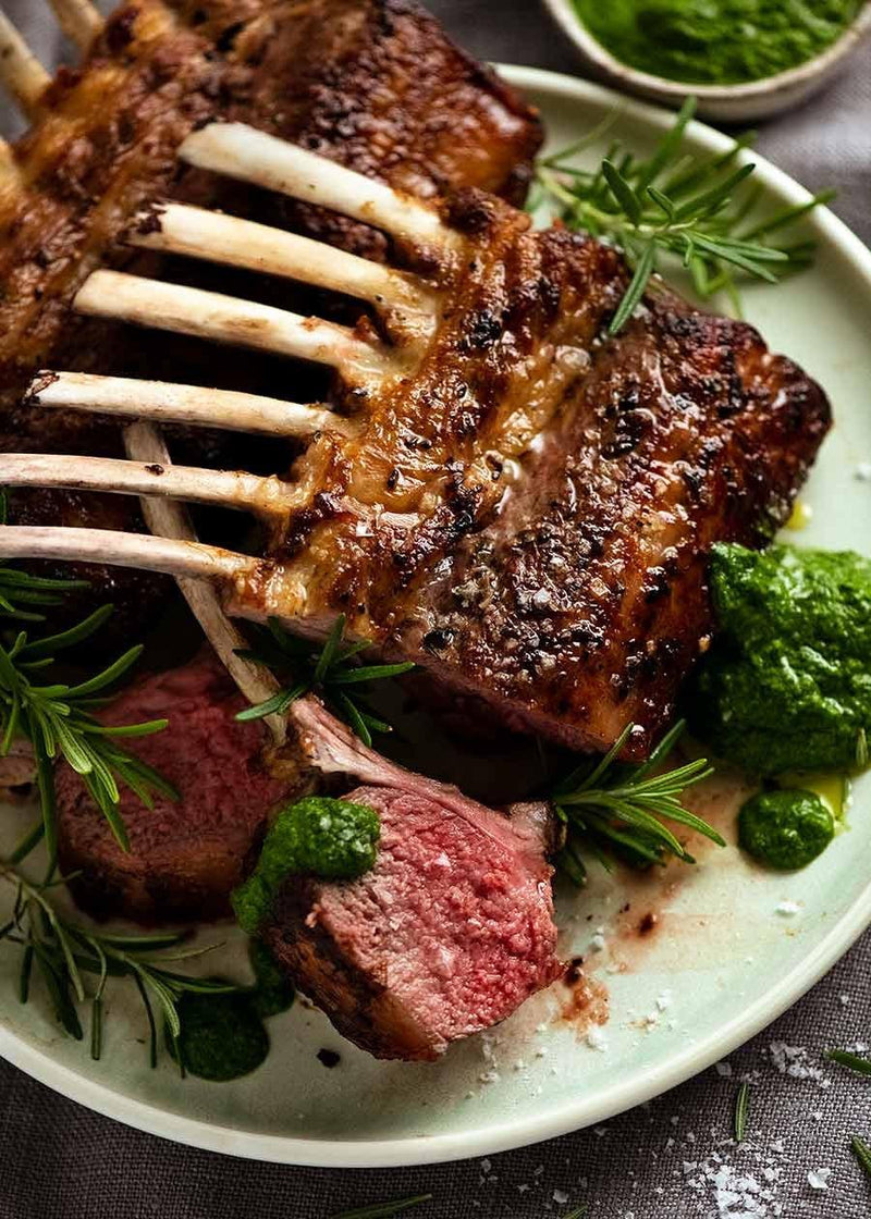 Roasted Lamb Rack