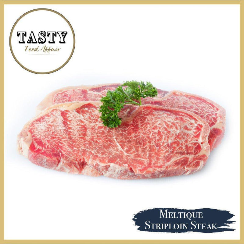 Marbled Meltique Beef Striploin Steak