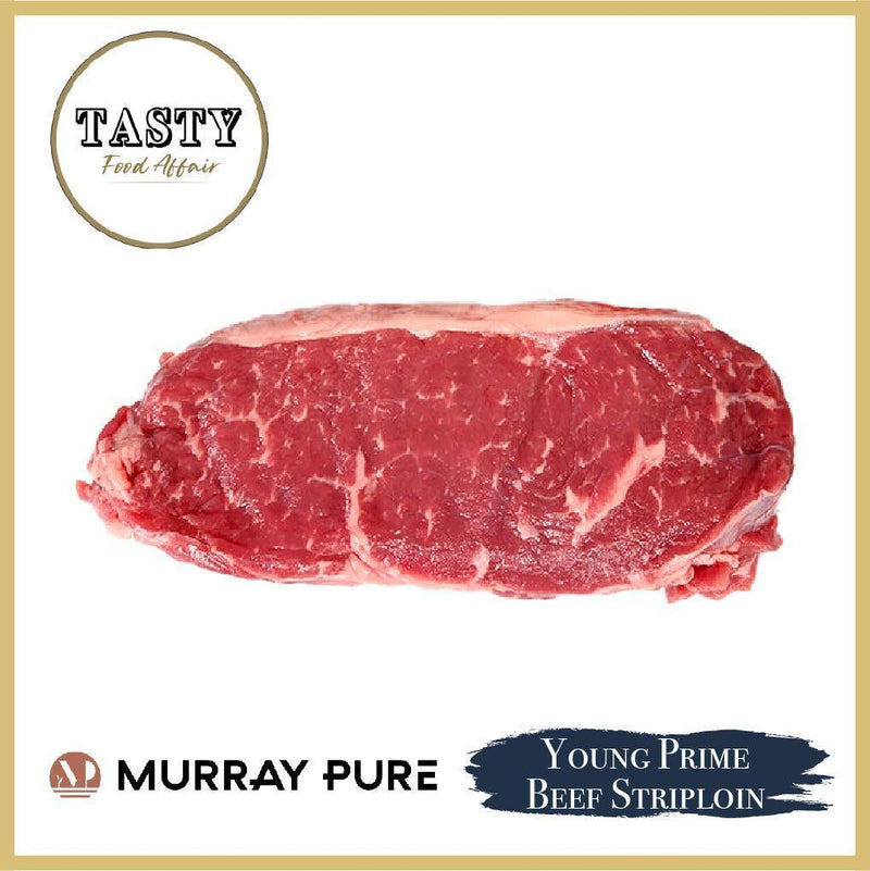 Young Prime Australian Grass Fed Beef Striploin Steak